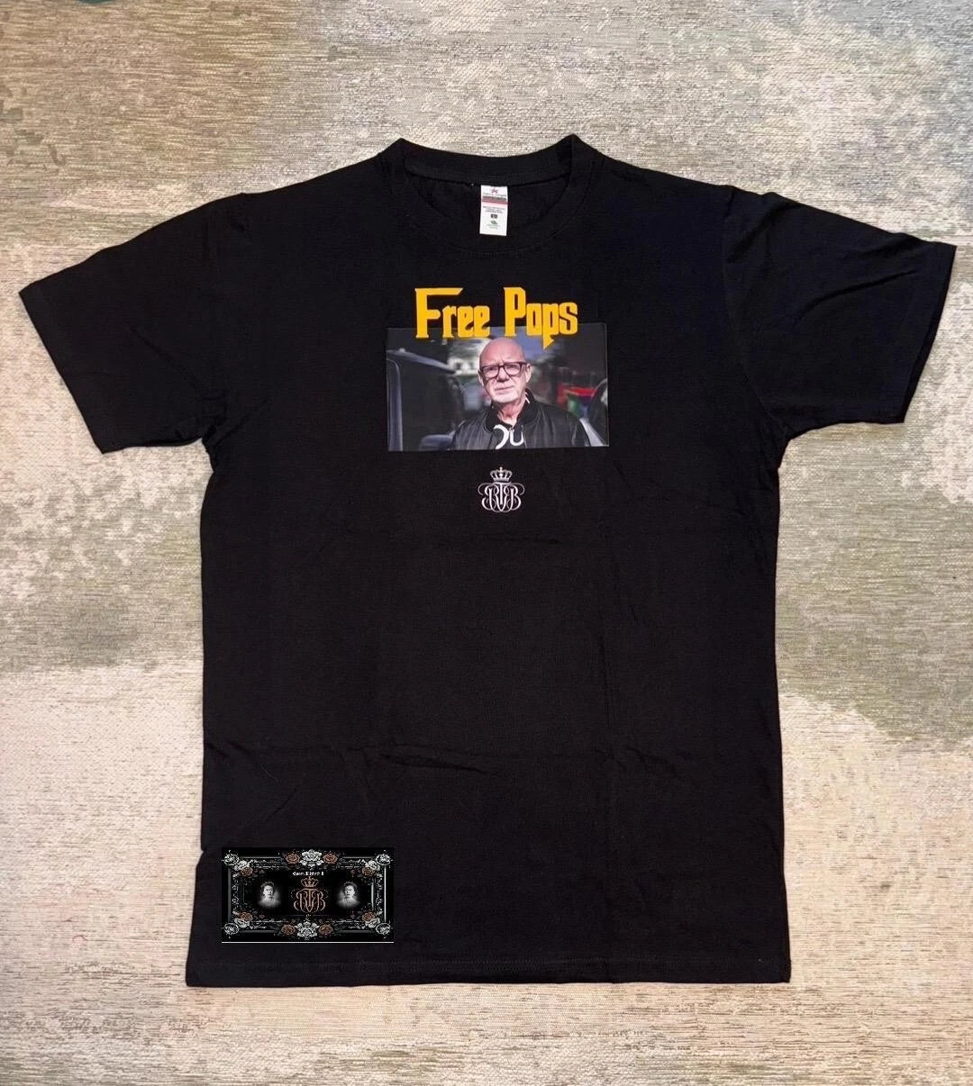RTB Exclusive - Free Pops T-shirt Black