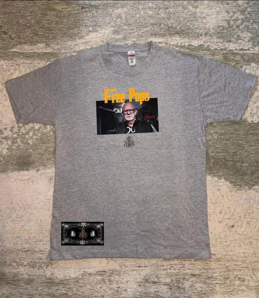 RTB Exclusive - Free Pops T-shirt Grey