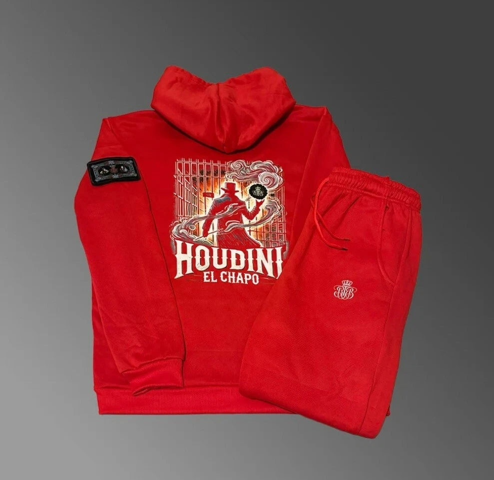 RTB Exclusive - Red Hoodie and Jogger Set